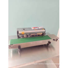 Automatic Horizontal Continuous Band Sealing Sealer Machine Fr900 for Aluminum Foil Plastic Bag